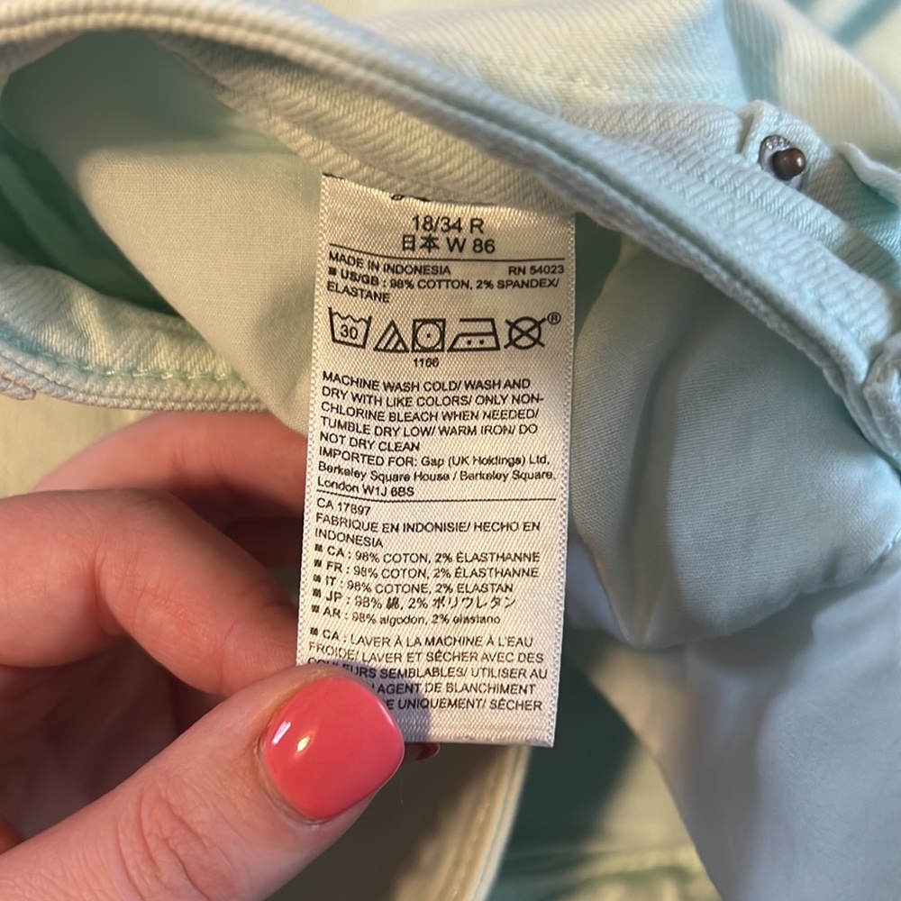 Ladies Gap Girlfriend Pastel Jeans! - Picture 4 of 4